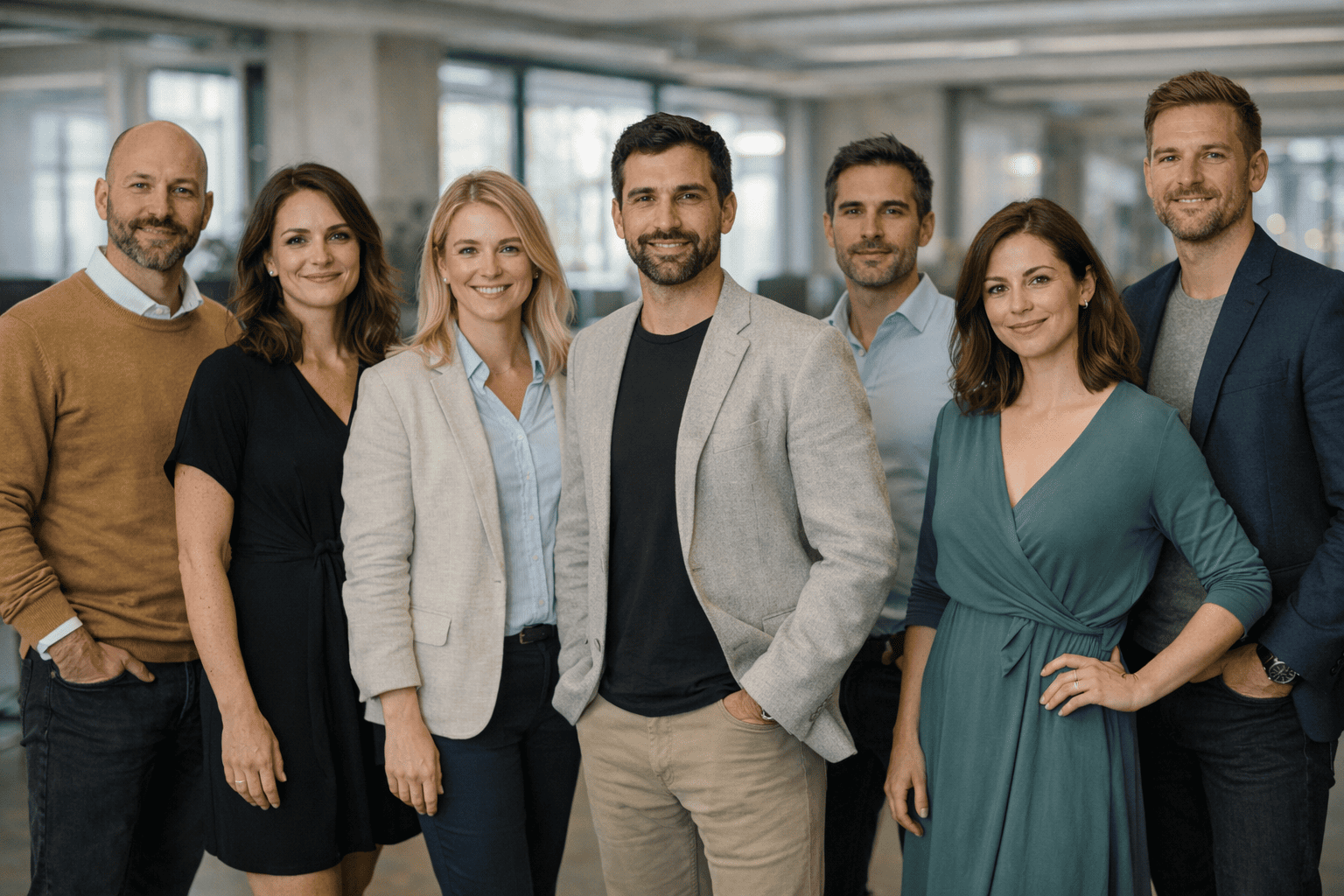 Team working on AI trading platform — Senvix